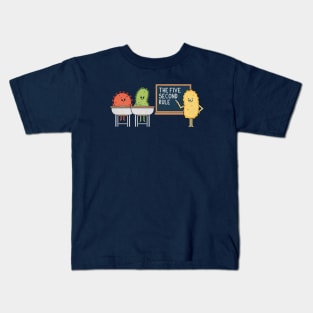 Five Second Rule Kids T-Shirt